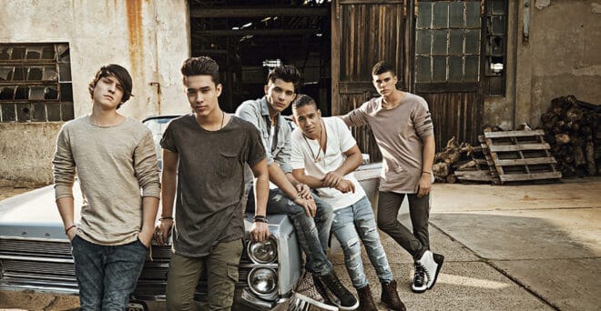 CNCO cd cover shoot