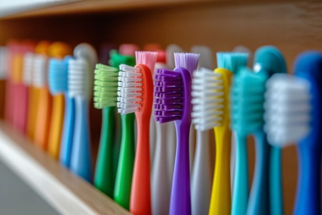 Collection de brosses à dents vibrantes