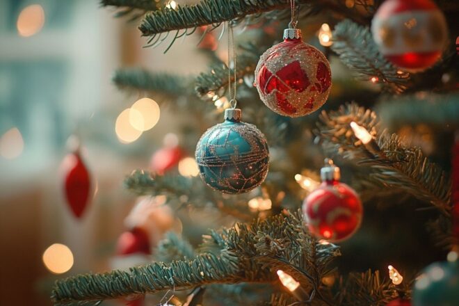 Sapin de noël Écologique et fantaisiste